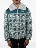 Casablanca heart monogram collar jacket
